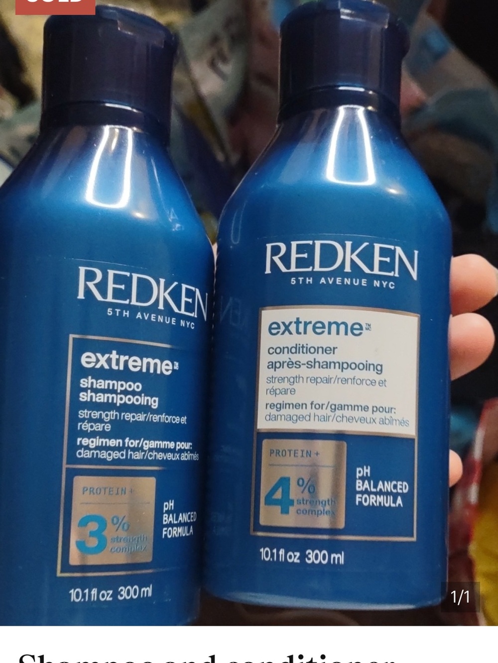 Redken Extreme Blue Shampoo & Conditioner Duo